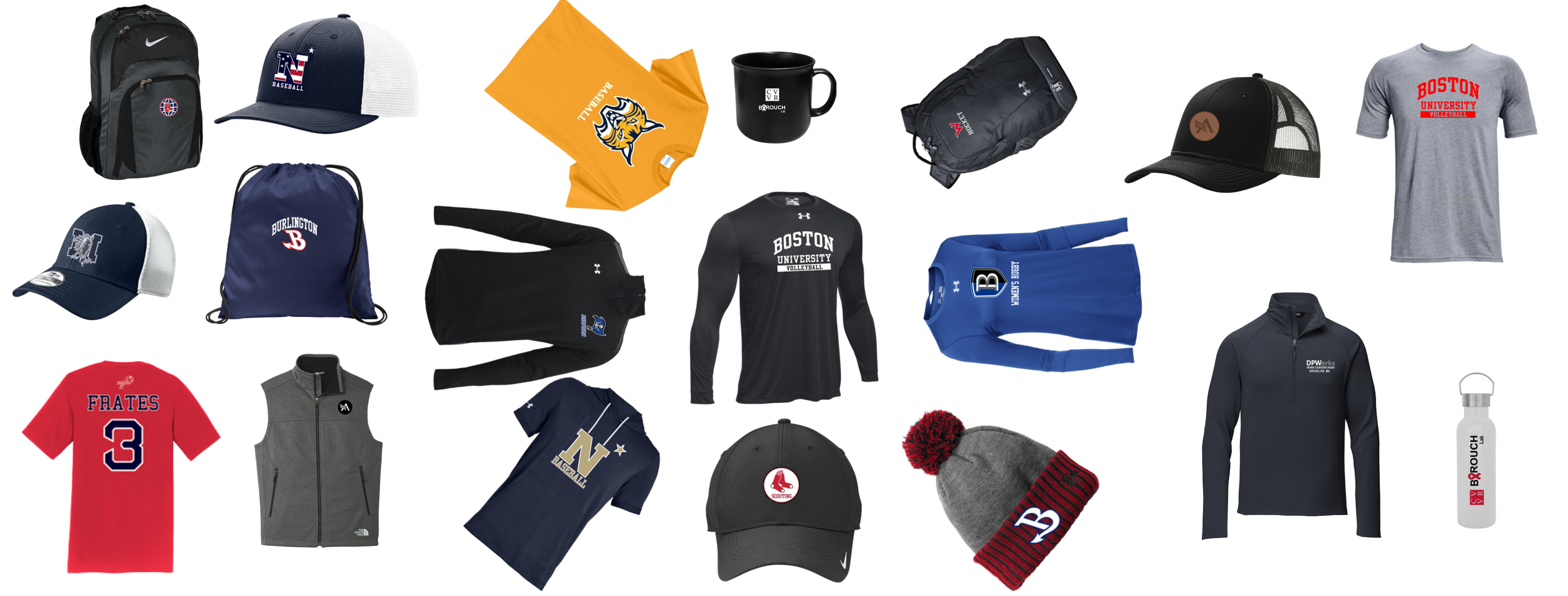 Custom sports apparel near me deals